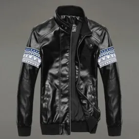 Men Jacket Leather Jacket For Men Slim Fit Men Coats Casual Men Outwears SM6