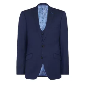 Tapered Fit Wool-Rich Suit Jacket Navy